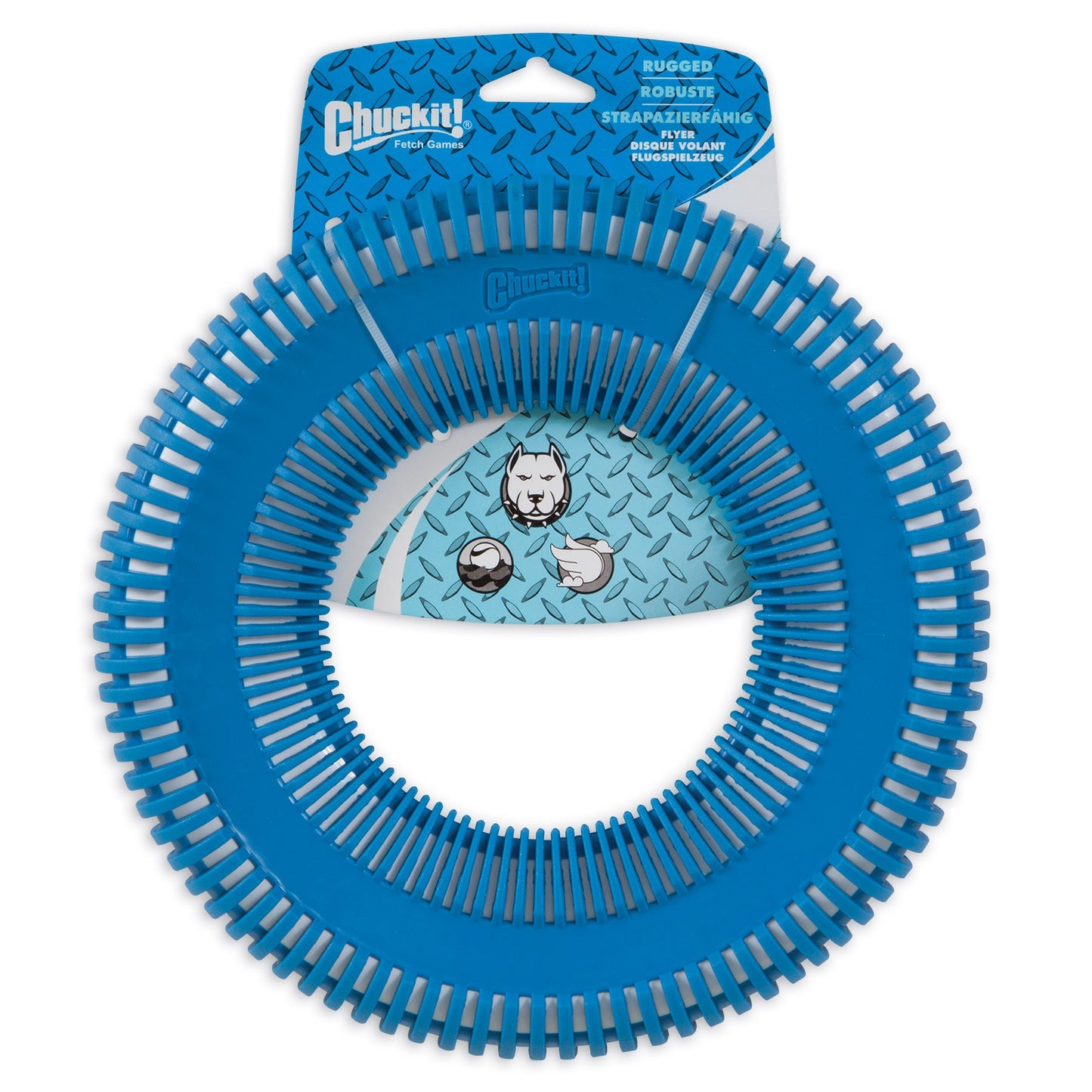 Verpakking van Chuckit Rugged Flyer L hondenfrisbee